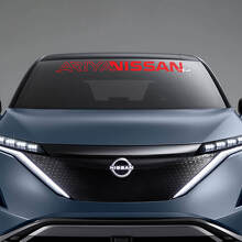 Décalcomanie lettrage de marque pour pare-brise Nissan ARIYA 3