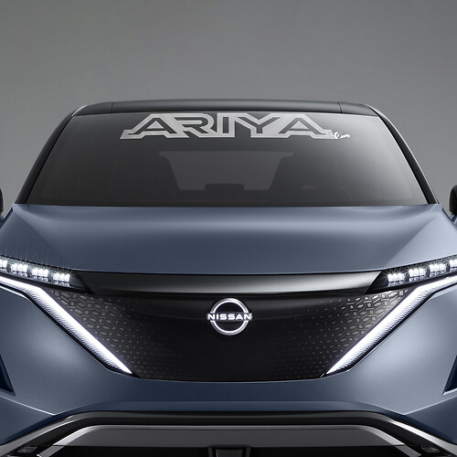 Autocollant graphique pour pare-brise pour Nissan ARIYA 2
 1