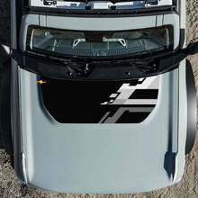 Kit d'autocollants en vinyle pour capot adapté à Ford Bronco Raptor
 2