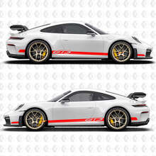 Ensemble de bandes latérales GT3 Stripes pour Porsche 991 gt3
 2