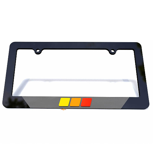 Héritage Toyota Couvre-plaques d'immatriculation Cadres Décoratifs pour Toyota TRD 2
