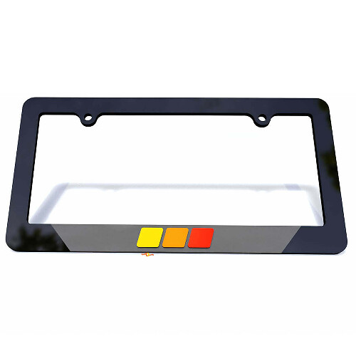 Héritage Toyota Couvre-plaques d'immatriculation Cadres Décoratifs pour Toyota TRD 2
