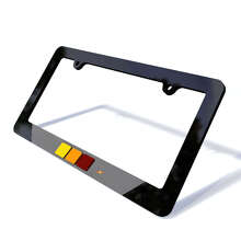 Cadres de plaques d'immatriculation Heritage Toyota Décor de véhicule 2 pour Toyota TRD 2 3