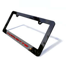 Cadres de plaques d'immatriculation pour véhicules Décoration de véhicule pour Chevrolet Corvette 2