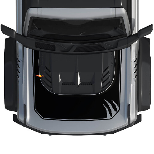 Capot Bronco Raptor griffes Wrap Graphics Autocollant pour Ford Bronco
