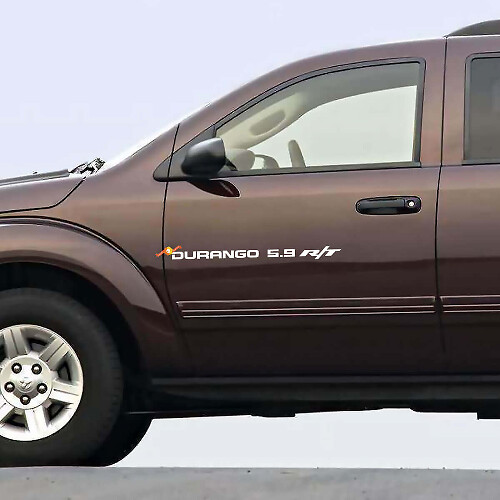 Portes latérales Durango 5.9 RT R/T Graphiques Autocollant pour Dodge Durango

