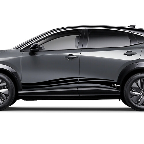 Kit de décalcomanies graphiques universelles Wave pour Nissan ARIYA
