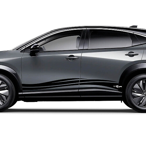 Kit de décalcomanies graphiques universelles Wave pour Nissan ARIYA

