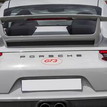 Autocollant Emblème GT3 pour l'arrière et les côtés de la Porsche 911 GT3
 4