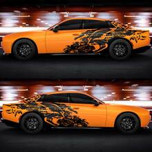 Kit de bandes de grunge Banshee Splash Vinyl Decal Graphic pour Dodge Charger Daytona Banshee
 4