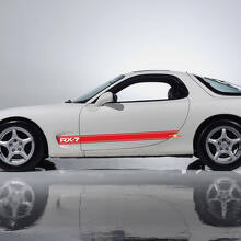 Autocollant de bande latérale - Autocollant en vinyle personnalisé pour Mazda RX-7 Sport
 3