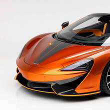 McLaren 570S Bande Centrale Capot Autocollant Vinyle Décalcomanie
 3