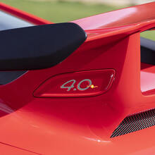 4.0 Autocollant d'insertion d'aile arrière pour Porsche 911
 3