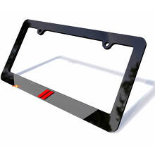 Rayures de hash Cadre de couverture de plaque d'immatriculation de véhicule Décoration de véhicule pour Dodge
 2