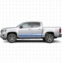 Bandes vinyles topographiques pour porte et bas de caisse Chevrolet Colorado 2e génération 2015-2022_5