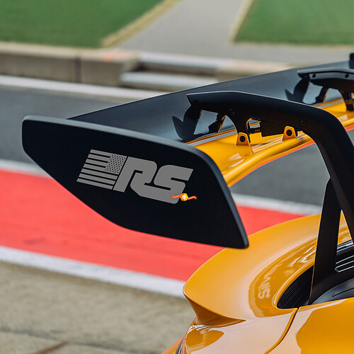 Décalcomanie d'autocollant RS US Spoiler pour Porsche GT3
