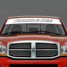 Autocollant en vinyle pour bannière Rumble Bee pour pare-brise Dodge RAM
 2
