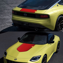 Autocollant de capot Nissan Legend Z Edition en vinyle, kit graphique en 2 couleurs
 2