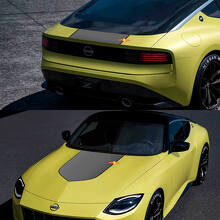 Autocollant de capot Nissan Legend Z Edition en vinyle, kit graphique en 2 couleurs
 3