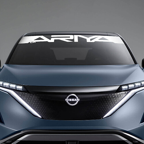 Décalcomanie graphique pour vitre de pare-brise pour Nissan ARIYA
