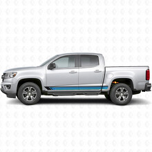 Bandes vinyles vintage pour portières et bas de caisse Chevrolet Colorado 2e génération 2015-2022_2