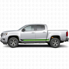 Bandes vinyles vintage pour portières et bas de caisse Chevrolet Colorado 2e génération 2015-2022_3