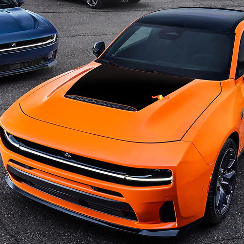 Autocollant vinyle graphique pour capot Sixpack pour Dodge Charger Daytona
 1