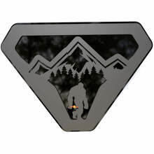 Badge d'aile 3D Mountain Sasquatch Bigfoot_4