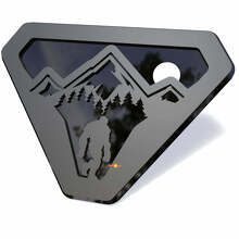 Badge d'aile 3D Mountain Sasquatch Bigfoot_5