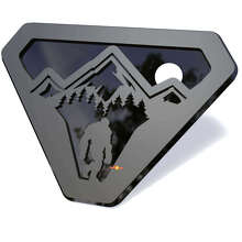 Badge d'aile 3D Mountain Sasquatch Bigfoot_5