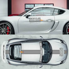 Autocollant vinyle kit complet GT4 Clubsport Racing 62 pour Porsche 718 Cayman_2