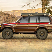 Graphiques latéraux rétro vintage pour Toyota Land Cruiser 80 Series
 3