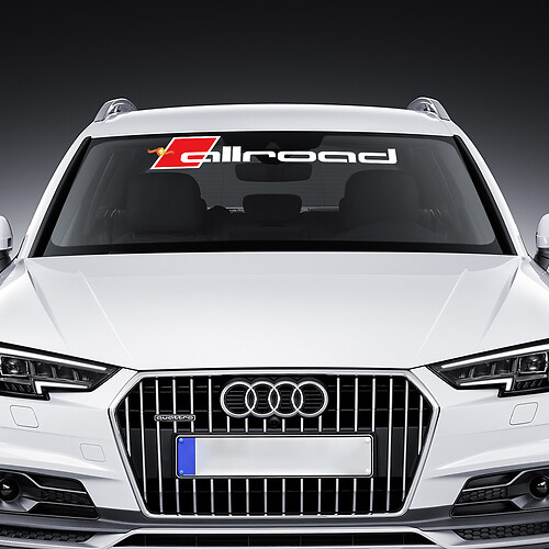 Décalcomanies en vinyle Autocollants graphiques Bandeau Audi Allroad Course
 1