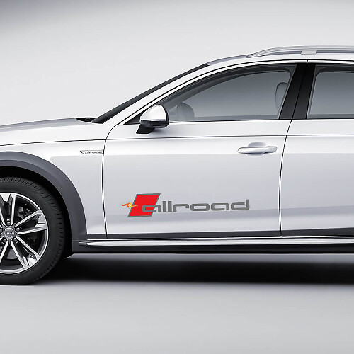 Autocollants de portes latérales pour Audi Allroad
