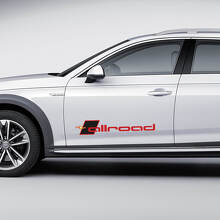 Autocollants de portes latérales pour Audi Allroad
 2