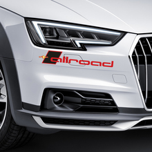 Autocollants de décalcomanie pour pare-chocs avant Audi Allroad
 2