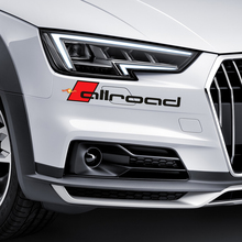 Autocollants de décalcomanie pour pare-chocs avant Audi Allroad
 3