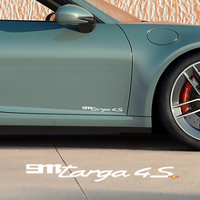 Autocollant de décalque de portes latérales pour Porsche 911 Targa 4S 2026
 2