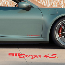 Autocollant de décalque de portes latérales pour Porsche 911 Targa 4S 2026
 3