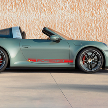 Autocollant décoratif pour portières latérales pour Porsche 911 Targa 4S
 3