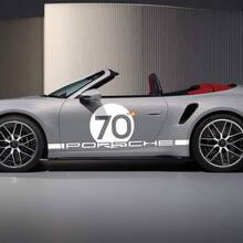Kit latéral graphique Spirit 70 Autocollant Sticker pour Porsche 911
 2