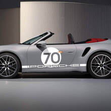 Kit d'autocollants en vinyle bandes latérales Spirit 70 pour Porsche 911_2