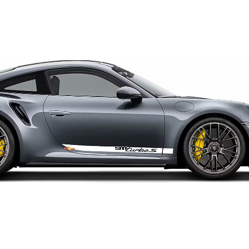 Autocollant graphique Side Kit pour Porsche 911 Turbo S 992.2
