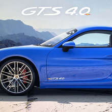 Kit de décalcomanies en vinyle pour porte latérale GTS 4.0 pour Porsche 718 Cayman_2
