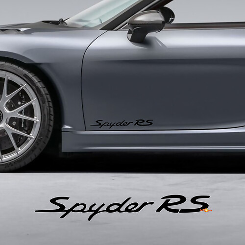 Autocollant de décalque de portes latérales pour Porsche 718 Cayman GTS 4.0
