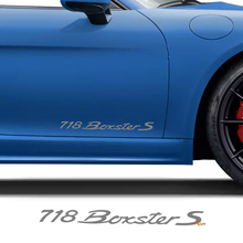 Autocollant de décalque de portes latérales pour Porsche 718 Boxster S
 2