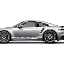 Kit de bandes graphiques Heritage Design 50 ans 911 Turbo 2025 Autocollant Décalcomanie pour Porsche 911 Turbo S 992.2
 2