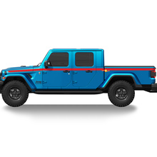 Autocollant graphique en vinyle pour bandes latérales de chef pour Jeep Gladiator
 2