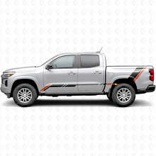 Bandes en vinyle Accent Rising pour portes et bas de caisse Chevrolet Colorado 3e génération 2023-2026_2