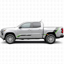 Bandes en vinyle Accent Rising pour portes et bas de caisse Chevrolet Colorado 3e génération 2023-2026_4